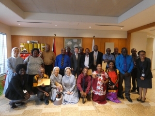 Signing Ceremony for Grant Assistance for Grassroots Human Security Projects (GGP) of Fiscal Year 2019