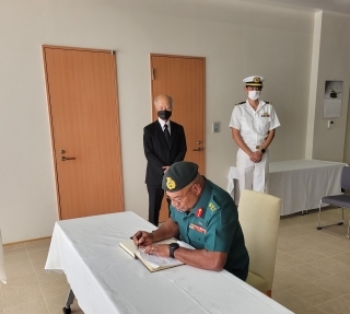 Commander of the PNG Defence Force Major-General Mark Goina