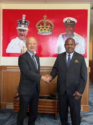 A courtesy call